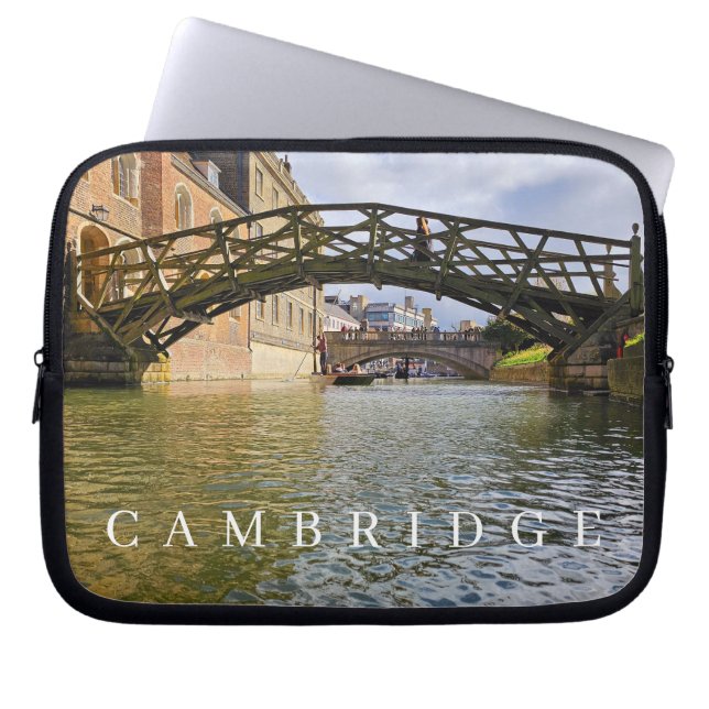 Cambridge Mathematical Bridge-vy för bärbar dator  Laptop Fodral (Framsidan)