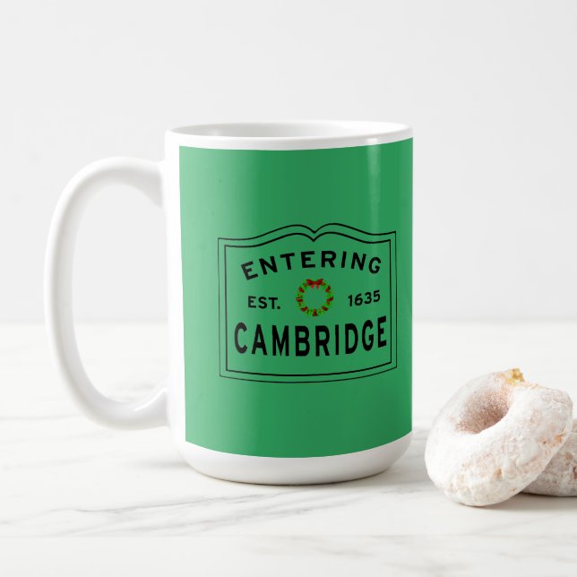Cambridge, MORSA Helgdag Wandeand Kaffemugg (Med munk)