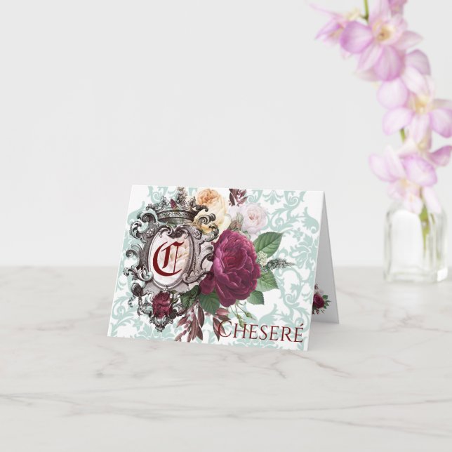 Cambridge, Personlig Notecards, FV-kort Kort (Orkide)