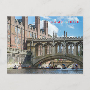 Cambridge Sigh Bridge vykort