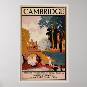 Cambridge Vintage affisch