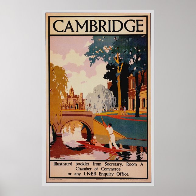 Cambridge Vintage affisch (Framsidan)
