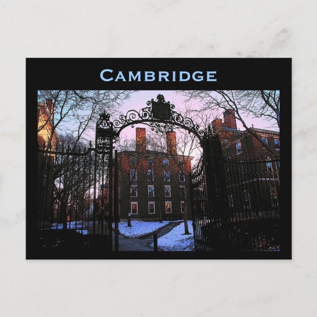 Cambridge-vykort Vykort (Framsida)