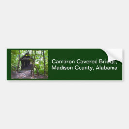 Cambron Covered Bridge, Madison County, Alabama Bildekal
