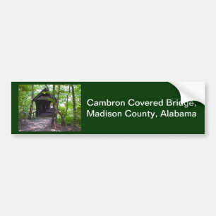 Cambron Covered Bridge, Madison County, Alabama Bildekal