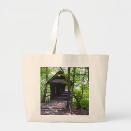 Cambron Covered Bridge, Madison County, Alabama Jumbo Tygkasse
