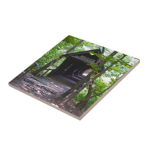 Cambron Covered Bridge, Madison County, Alabama Kakelplatta