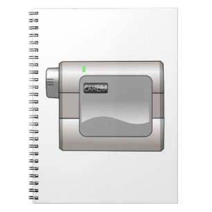 Camcorder Anteckningsbok