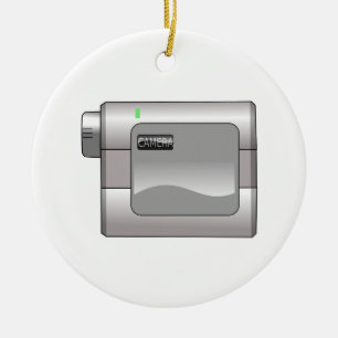Camcorder Julgransprydnad Keramik