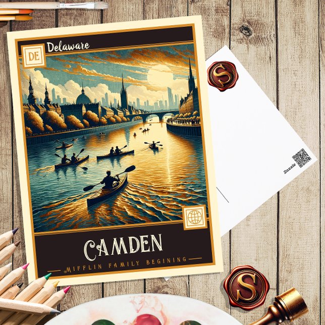 Camden, Delaware | Gammal vykortsvy Vykort (Skapare uppladdad)