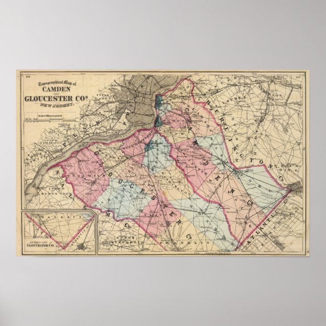 Camden, Gloucester County, NJ Poster (Framsidan)