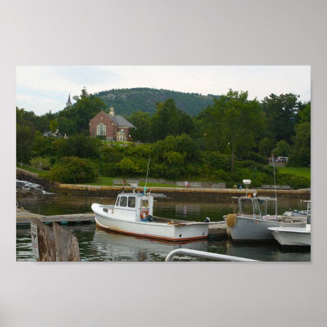 Camden, Maine Poster (Framsidan)