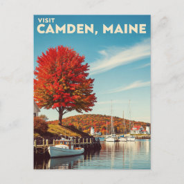 Camden Maine Travel Vykort