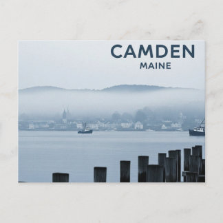 Camden Maine Travel Vykort
