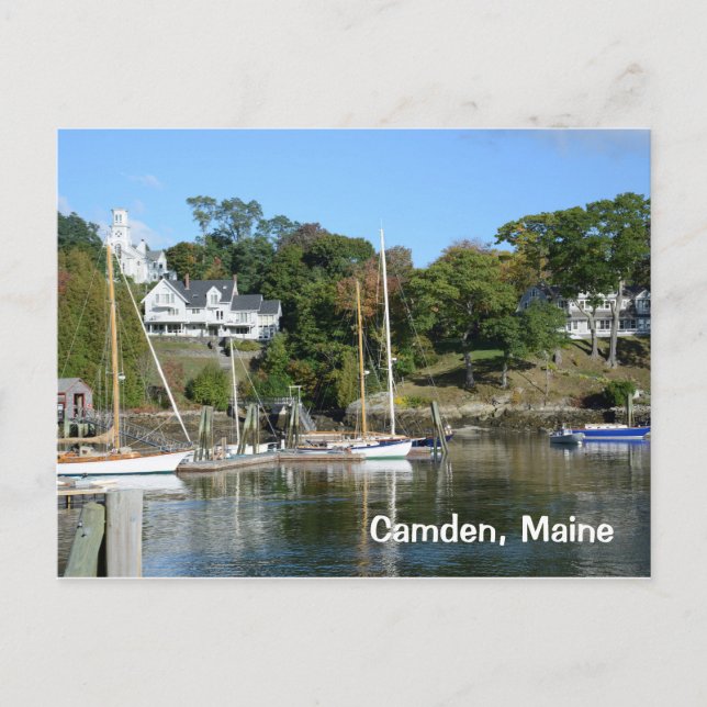 Camden, Maine Vykort (Framsida)