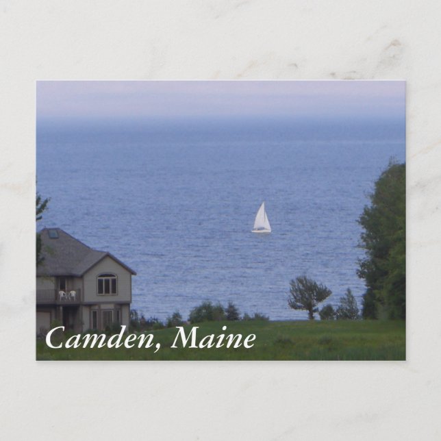 Camden, Maine-vykort Vykort (Framsida)