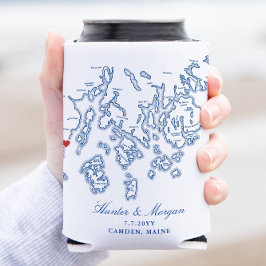 Camden Maine Wedding Favor Drink Holder