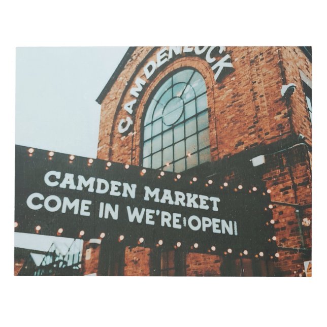 Camden Market Anteckningsblock (Framsida)