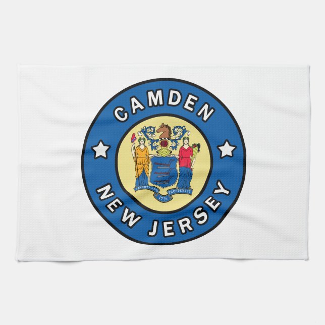 Camden New jersey Kökshandduk (Horisontell)