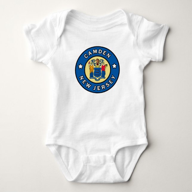 Camden New jersey T Shirt (Framsida)