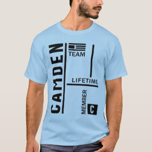 Camden Personlig Namn Birthday Gift T Shirt