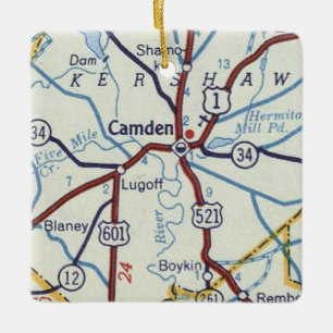 Camden SC-Vintage Julgransprydnad Keramik