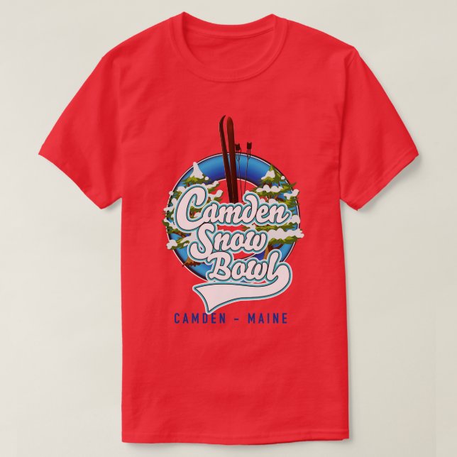 Camden Snö Bowl ski T Shirt (Design framsida)