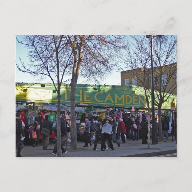 Camden Town Market Vykort (Framsida)