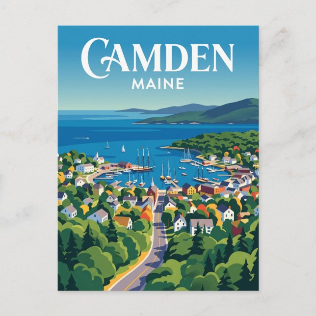 Camden USA Vykort (Framsida)