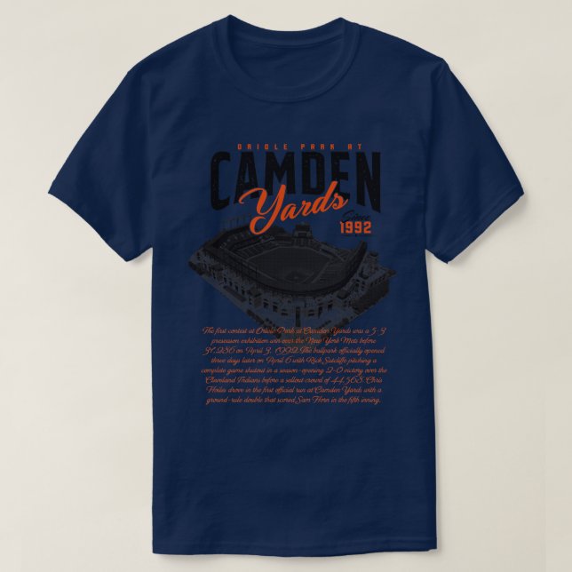 Camden Yards T Shirt (Design framsida)