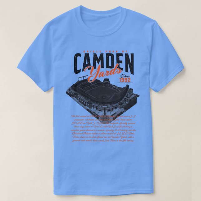 Camden Yards T Shirt (Design framsida)