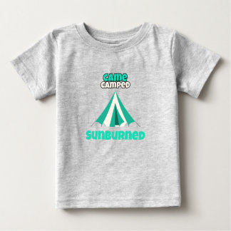 Came Camped Sunburned Desert Camping T Shirt