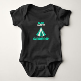 Came Camped Sunburned Desert Camping T Shirt