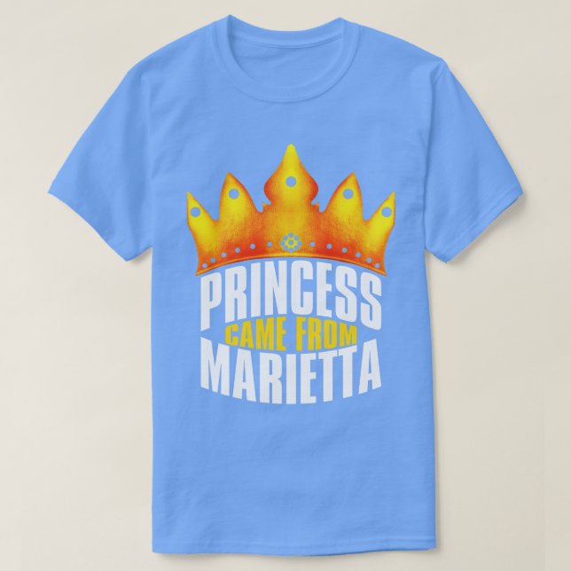 Came from Marietta Georgia Marietta Georgia TShirt T Shirt (Design framsida)