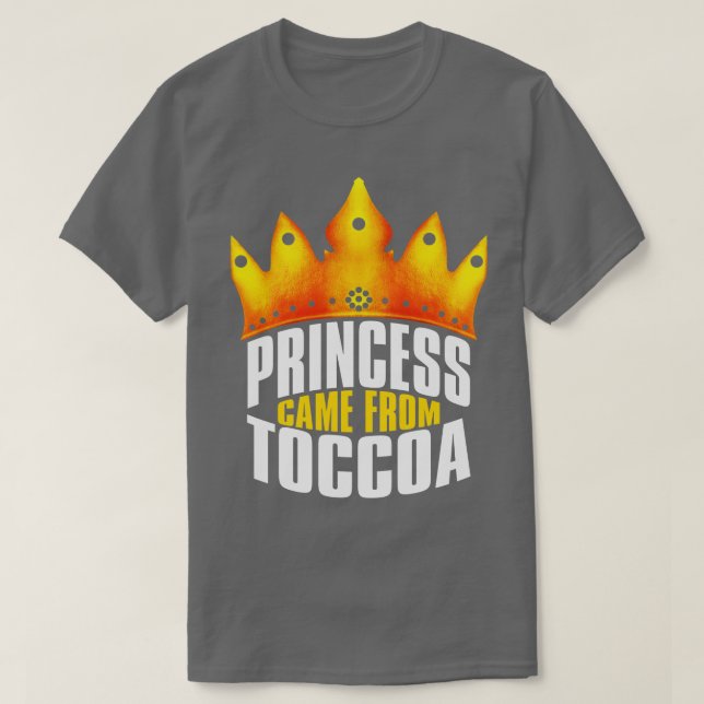 Came from Toccoa Toccoa Georgia TShirt T Shirt (Design framsida)
