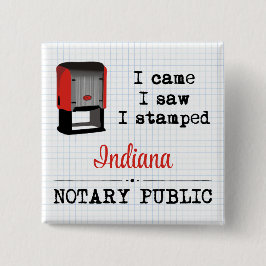Came Saw Stamped Notary Public Indiana Knapp