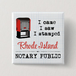 Came Saw Stamped Notary Public Rhode island Knapp