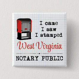 Came Saw Stamped Notary Public Väster Virginia Knapp