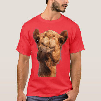 Camel Animal Ansikte T Shirt