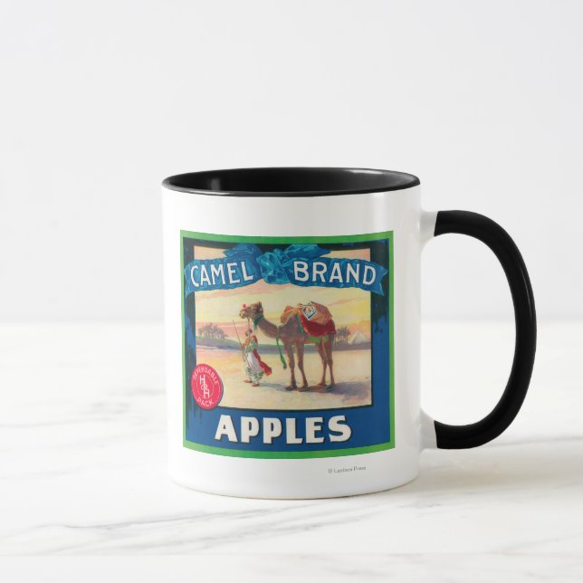 Camel Apple-etikett - delstaten Washington Mugg (Höger)