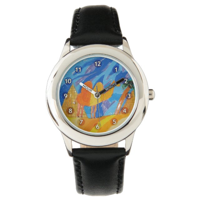 Camel Art av Kids Armbandsur (Framsida)