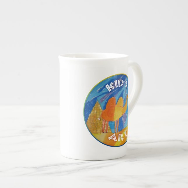 Camel Art av Kids Benporslin Mugg (Framsida höger)