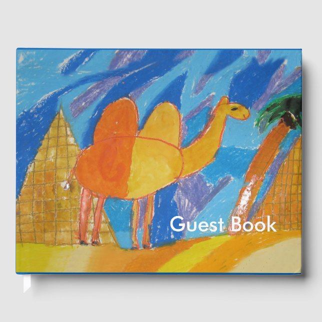 Camel Art av Kids Gästböcker (Framsida)