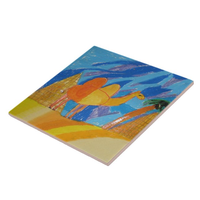 Camel Art av Kids Kakelplatta (Sidan)