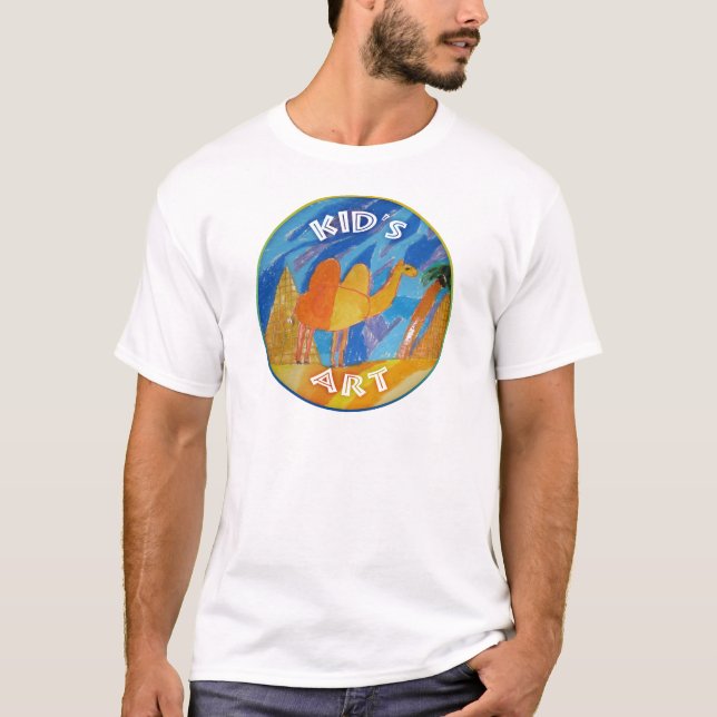 Camel Art av Kids Tröja (Framsida)