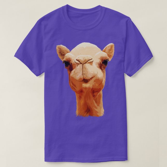 Camel Art För manar Women Kids Desert Animal Camel T Shirt (Design framsida)