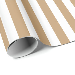 Camel Brown/White Rand Presentpapper