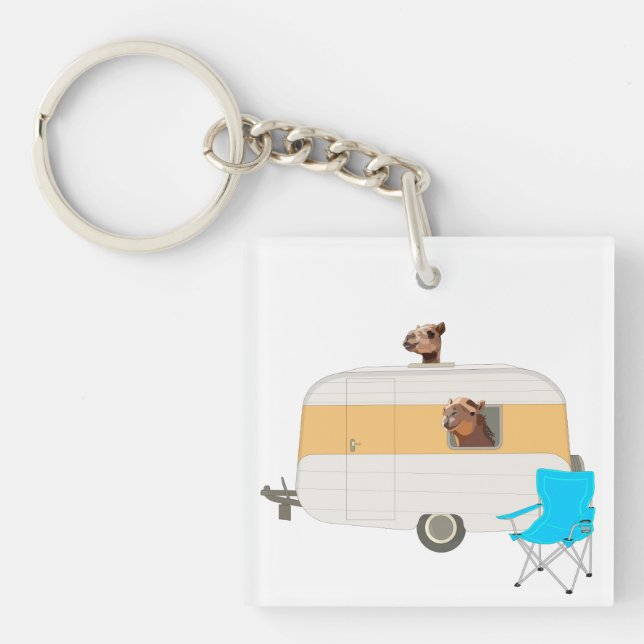 Camel Caravan Keychain (Framsidan)