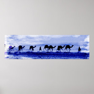 Camel Caravan Poster