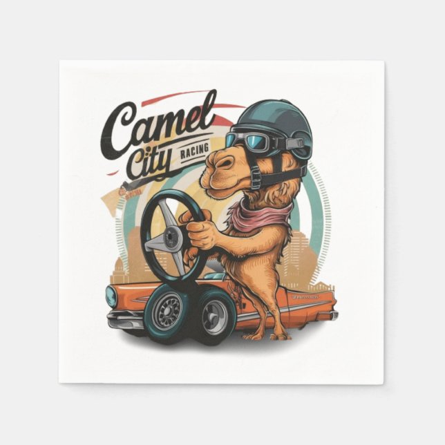 Camel City Tävla Pappersservett (Framsidan)